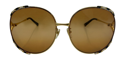 Gucci Gafas Sol Graduadas, 100&euro;, Accesorios, Marrón, Tafetán - Acetato, Vista frontal